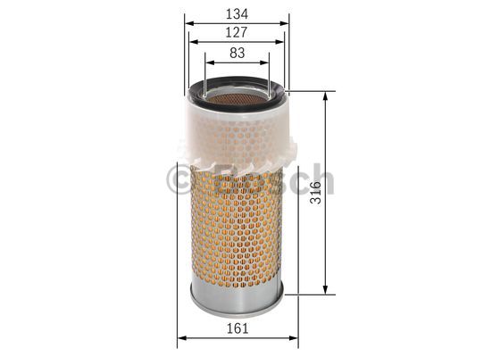Filtr powietrza BOSCH 1 457 433 674