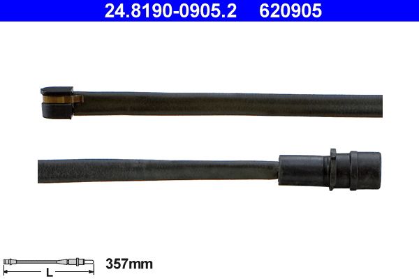 Czujnik zużycia klocków ATE 24.8190-0905.2