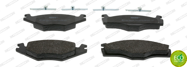 Klocki hamulcowe FERODO FDB1072