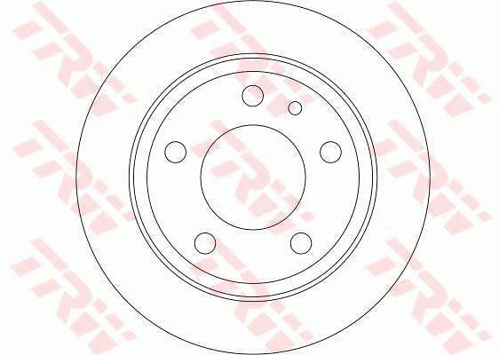 Tarcza hamulcowa TRW DF4333