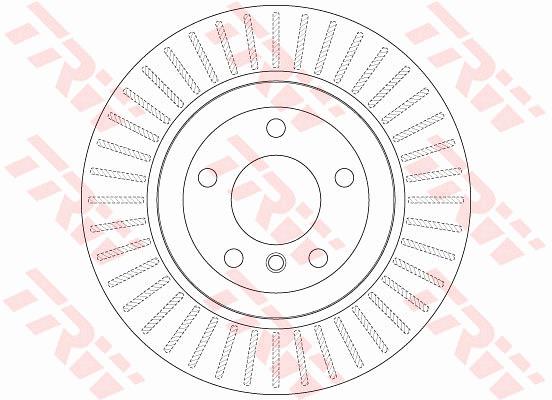 Tarcza hamulcowa TRW DF6299