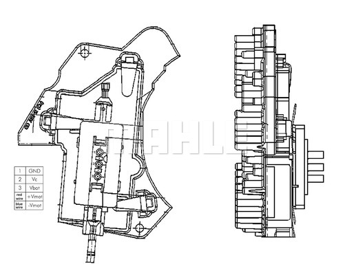 Regulator nawiewu MAHLE ABR 24 000P