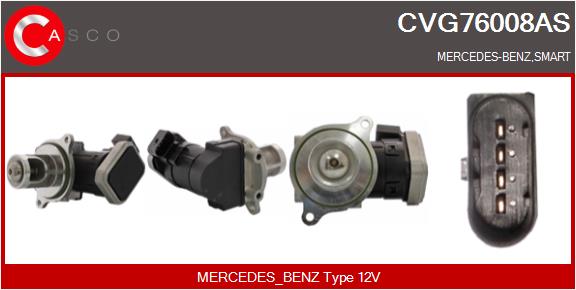 Zawór EGR CASCO CVG76008AS