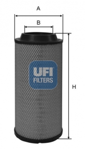 Filtr powietrza UFI 27.508.00