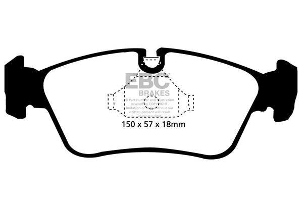 Klocki hamulcowe EBC BRAKES DP21211
