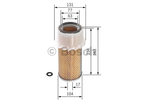 Filtr powietrza BOSCH 1 457 433 200
