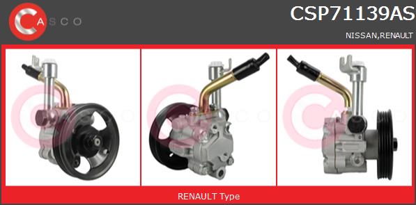 Pompa wspomagania CASCO CSP71139AS