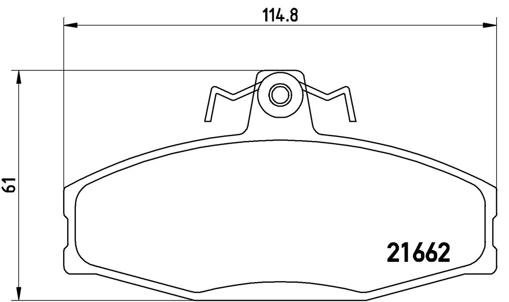 Klocki hamulcowe BREMBO P 85 022