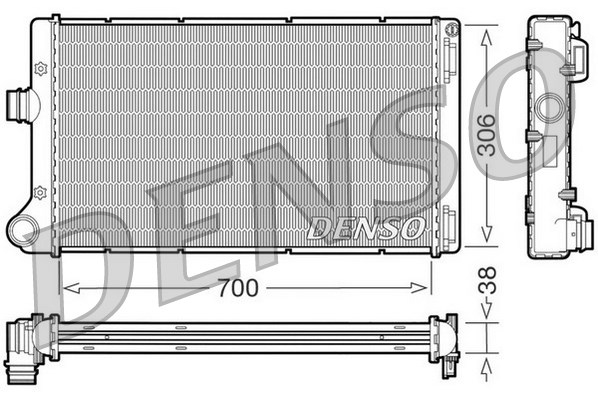 Chłodnica DENSO DRM09099