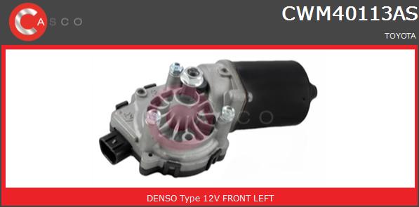 Silnik wycieraczek CASCO CWM40113AS