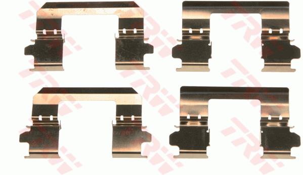 Zestaw akcesoriów montażowych  klocków hamulcowych TRW PFK578