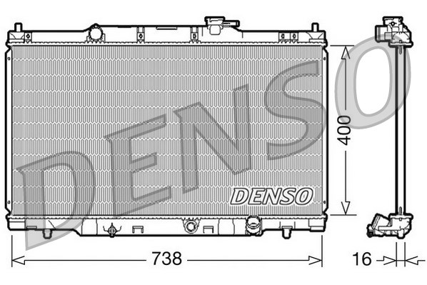 Chłodnica DENSO DRM40011