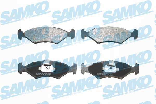 Klocki hamulcowe SAMKO 5SP628