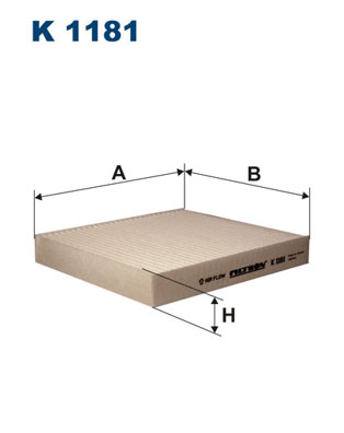 Filtr kabinowy FILTRON K 1181