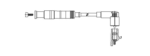 Przewód zapłonowy BREMI 204/77