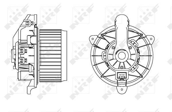 Wentylator wnętrza NRF 34167