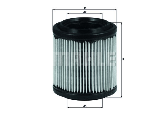 Filtr powietrza MAHLE LX 279