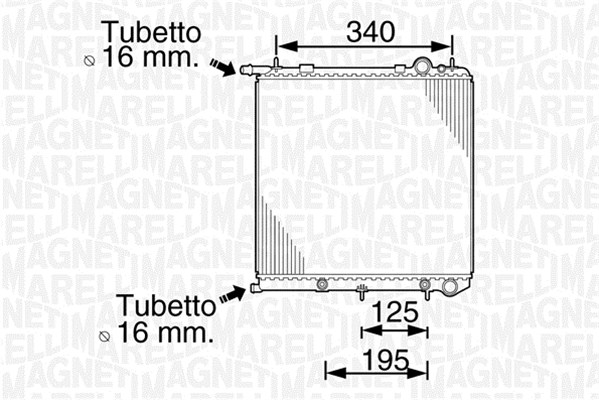 Chłodnica MAGNETI MARELLI 350213819000