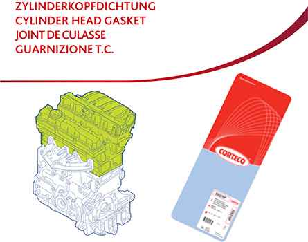 Uszczelka głowicy CORTECO 83403012