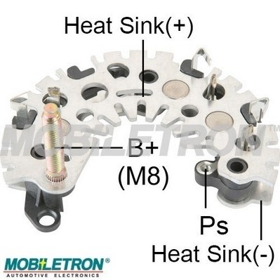 Mostek prostowniczy alternatora MOBILETRON RI-23HD