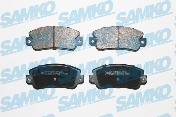 Klocki hamulcowe SAMKO 5SP128