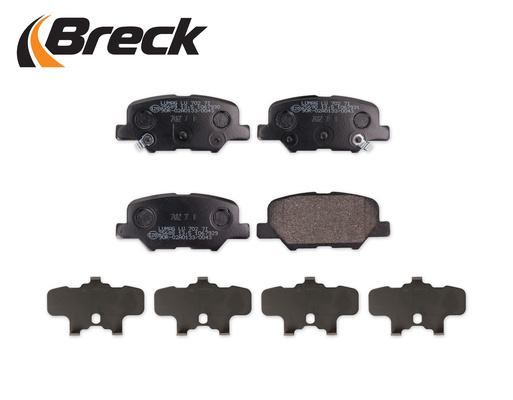 Klocki hamulcowe BRECK 25688 00 702 00