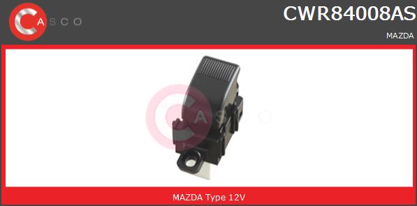 Przełącznik podnośnika szyby CASCO CWR84008AS
