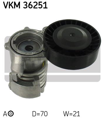 Rolka napinacza paska osprzętu SKF VKM 36251