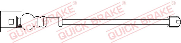 Czujnik zużycia klocków QUICK BRAKE WS 0230 A