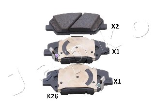 Klocki hamulcowe JAPKO 50K26