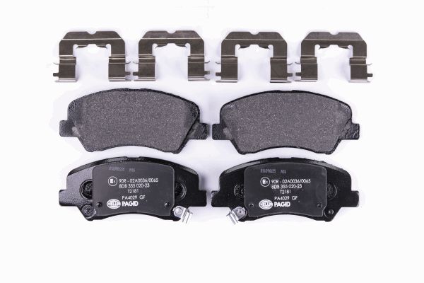 Klocki hamulcowe HELLA 8DB 355 020-231