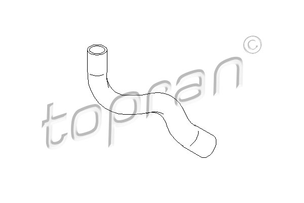 Przewód układu chłodzenia TOPRAN 700 498