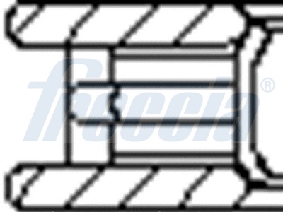 Pierścienie tłokowe FRECCIA FR10-385200