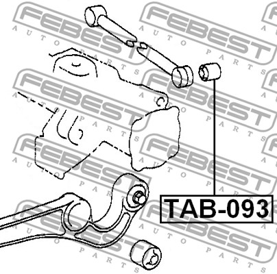 Tuleja wahacza FEBEST TAB-093
