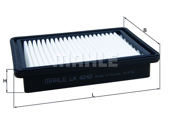 Filtr powietrza MAHLE LX 4242