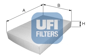 Filtr kabinowy UFI 53.146.00