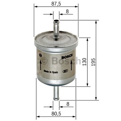 Filtr paliwa BOSCH 0 450 905 216