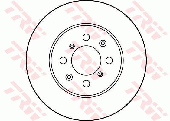 Tarcza hamulcowa TRW DF2717