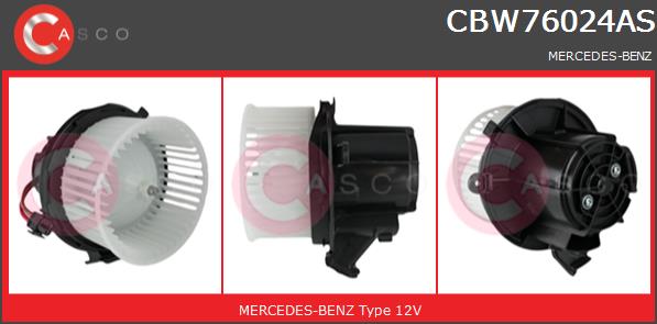 Wentylator wnętrza CASCO CBW76024AS