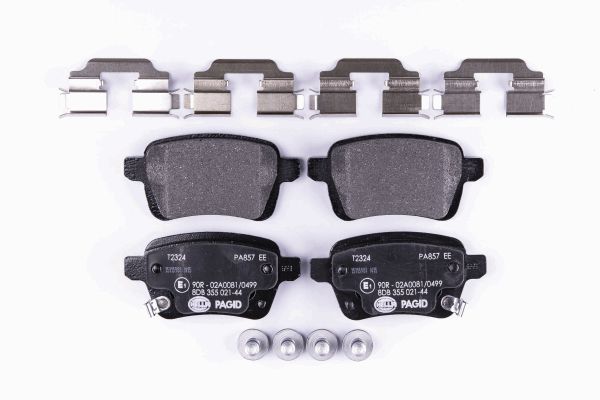 Klocki hamulcowe HELLA 8DB 355 021-441