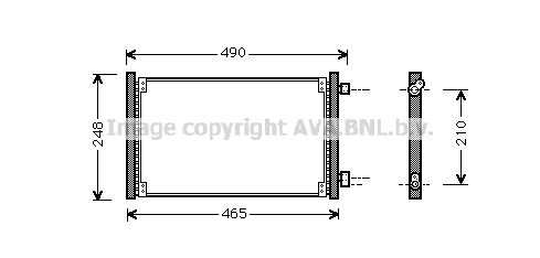 Skraplacz klimatyzacji AVA QUALITY COOLING FT5223
