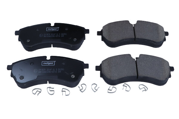 Klocki hamulcowe MAXGEAR 19-3678