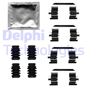 Zestaw akcesoriów montażowych  klocków hamulcowych DELPHI LX0686