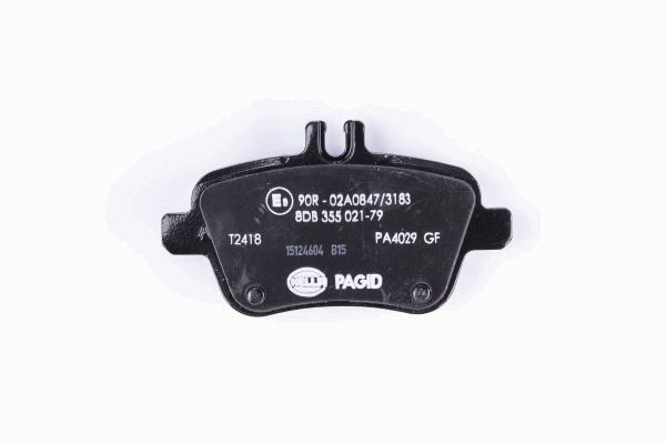 Klocki hamulcowe HELLA PAGID 8DB 355 021-791