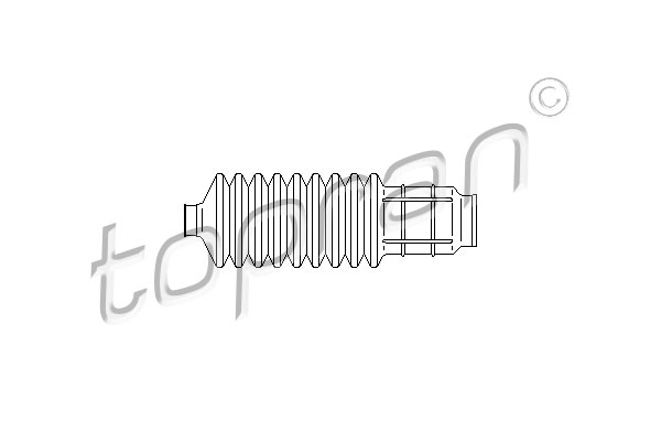 Osłona drążka kierowniczego TOPRAN 111 906