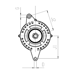 Alternator HC-CARGO 116643