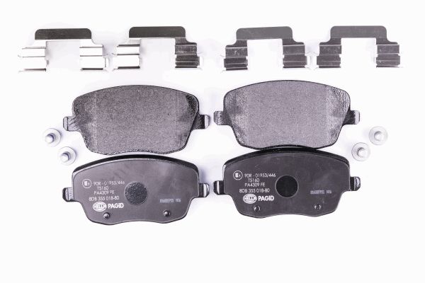 Klocki hamulcowe HELLA 8DB 355 018-801