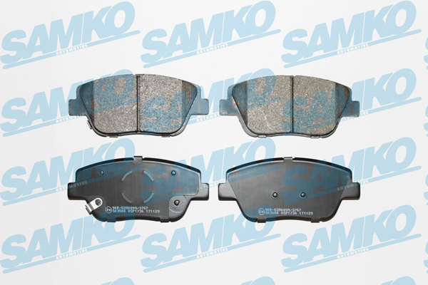 Klocki hamulcowe SAMKO 5SP1736