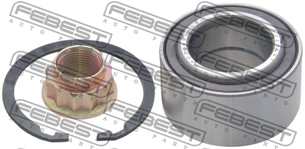 Zestaw łożysk koła FEBEST DAC38693439M-KIT