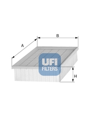 Filtr powietrza UFI 30.981.00